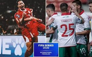 Nhận định Indonesia vs Bulgaria 20h00 ngày 30/3, giao hữu FIFA Series