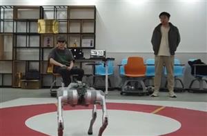 Từ suy nghĩ đến máy móc: Điều khiển chó robot chỉ bằng ý nghĩ