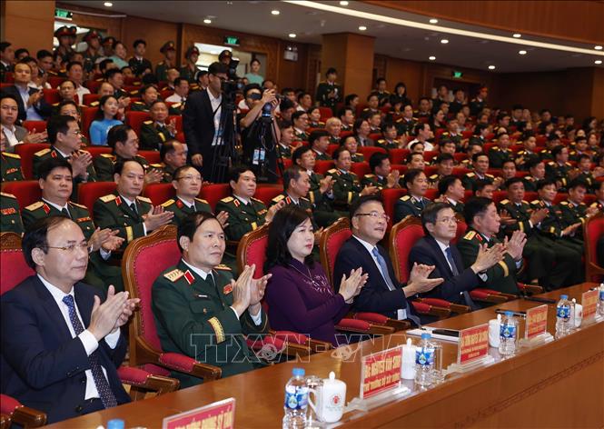 Các đại biểu dự lễ kỷ niệm. Ảnh: Thống Nhất – TTXVN