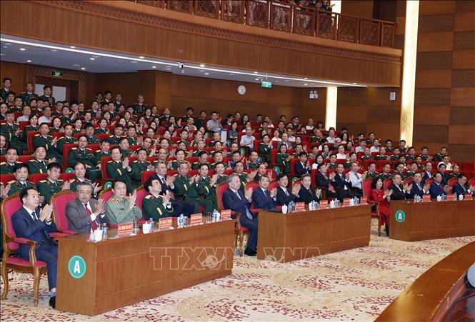 Các đại biểu dự lễ kỷ niệm. Ảnh: Thống Nhất – TTXVN
