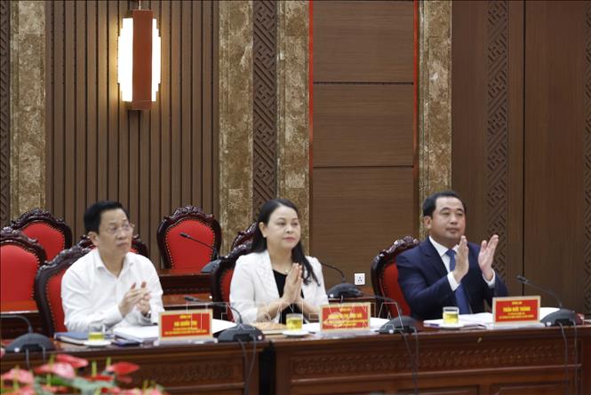 Đại biểu dự hội nghị. Ảnh: Thống Nhất - TTXVN