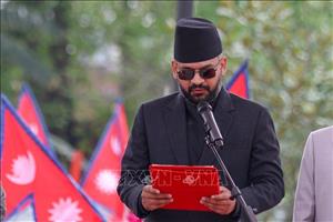 Điện chúc mừng Thủ tướng Nepal Balendra Shah