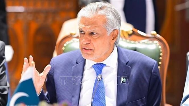 Ngoại trưởng Pakistan Ishaq Dar. Ảnh: IRNA/TTXVN