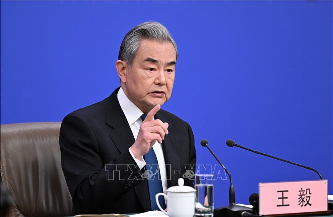Bộ trưởng Ngoại giao Trung Quốc Vương Nghị. Ảnh: THX/TTXVN