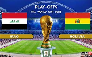 Lịch thi đấu bóng đá hôm nay 1/4: Trực tiếp Irag tranh vé World Cup với đại diện Nam Mỹ