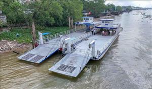 Lãng phí từ bến phà trọng điểm nối Cần Thơ - Vĩnh Long 'đắp chiếu' gần 5 năm