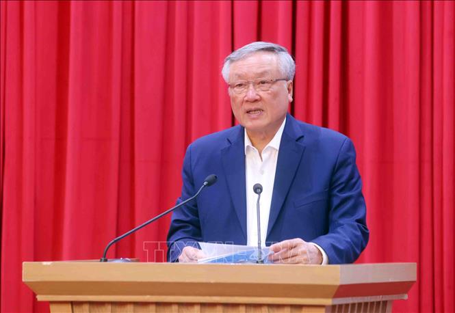 Phó Thủ tướng Thường trực Chính phủ Nguyễn Hòa Bình phát biểu chỉ đạo. Ảnh: Phạm Kiên – TTXVN