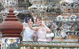 Lượng du khách nước ngoài đến Thái Lan giảm