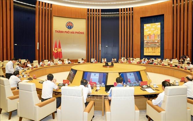 Toàn cảnh phiên họp thường kỳ tháng 3/2026. Ảnh: Minh Huệ-TTXVN