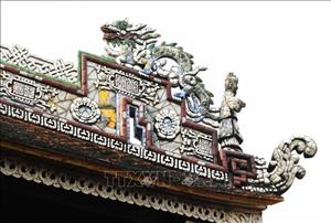 Độc đáo nghệ thuật trang trí tạo hình tại Thái Bình lâu - Đại Nội Huế