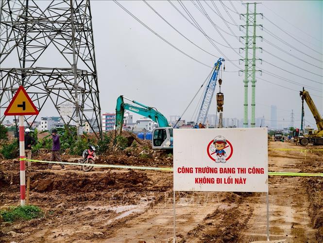 Dự án khởi công vào ngày 1/2/2026 và dự kiến hoàn thành vào quý IV/2026. Ảnh: Trung Nguyên - TTXVN