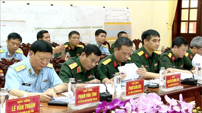 Các đại biểu tham dự buổi làm việc. Ảnh: Văn Đông / TTXVN phát.