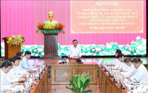 Thông qua Báo cáo kết quả giám sát Đợt 1 đối với Ban Thường vụ Thành uỷ Đà Nẵng