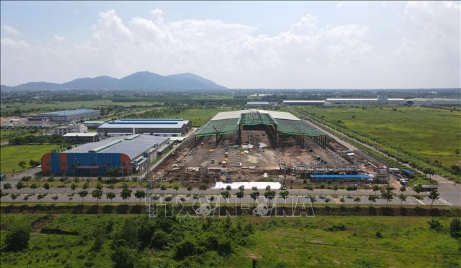 FDI enterprises' factories at the Chau Duc Industrial Park. VNA Photo
