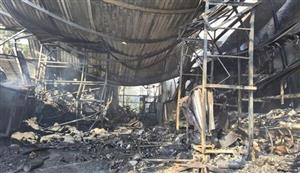 Hỏa hoạn tại kho hàng ở Đà Nẵng, nhiều tài sản bị lửa thiêu rụi