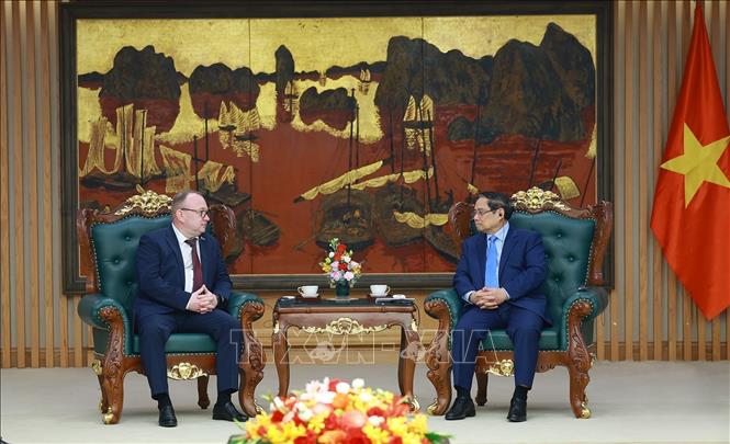 A view of the reception. VNA Photo: Dương Giang