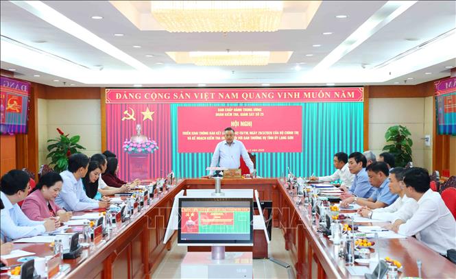 Quang cảnh hội nghị. Ảnh: Phương Hoa - TTXVN