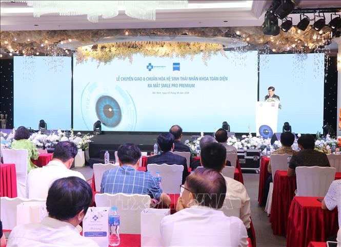 Toàn cảnh chương trình chuyển giao. Ảnh: Thái Hùng - TTXVN