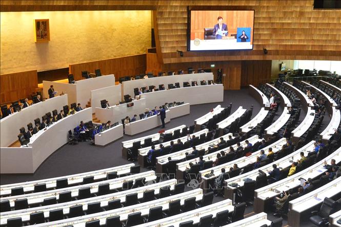 Toàn cảnh một phiên họp Quốc hội Thái Lan ở Bangkok. Ảnh: THX/TTXVN