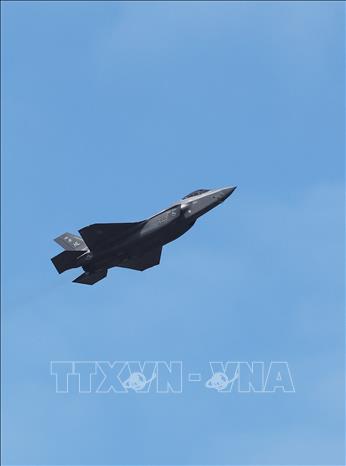 (Tư liệu) Một tiêm kích F-35 của Mỹ. Ảnh: Yonhap/TTXVN
