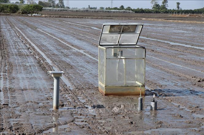 Mô hình đã tích hợp các hoạt động đo đạc và tính toán phát thải khí nhà kính tạo nền tảng quan trọng nâng cao tính minh bạch dữ liệu, phục vụ quản lý và hỗ trợ đánh giá hiệu quả giảm phát thải. Ảnh Thu Hiền - TTXVN