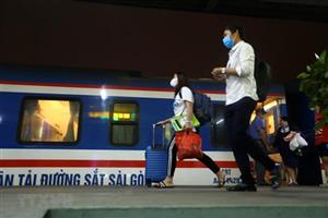 Ngành đường sắt chạy thêm tàu khu đoạn phía Nam dịp lễ 30/4 - 1/5