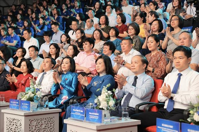 Đại biểu tham dự chương trình. Ảnh: Minh Quyết - TTXVN