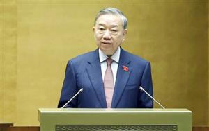 Tổng Bí thư Tô Lâm phát biểu tại Phiên Khai mạc Kỳ họp thứ Nhất, Quốc hội khóa XVI