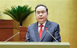 Chủ tịch Quốc hội Trần Thanh Mẫn: Cần làm tốt công tác pháp luật, khẳng định vai trò 