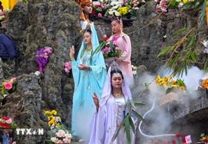 Đà Nẵng: Nghi lễ chính Lễ vía Đức Bồ Tát Quán Thế Âm Ngũ Hành Sơn
