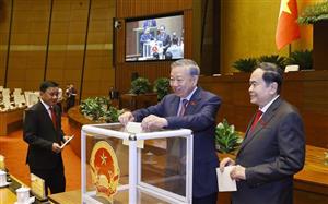 Quốc hội bầu Chủ tịch Quốc hội khóa XVI