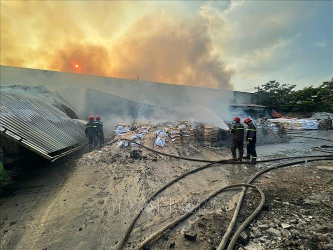 Hiện trường nơi xảy ra vụ việc. Ảnh: TTXVN phát