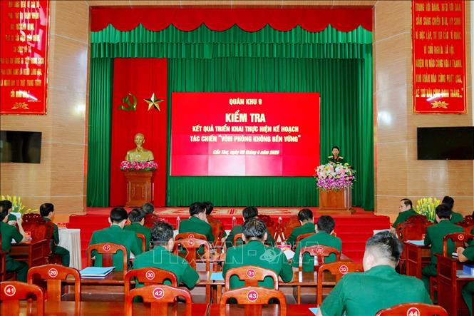 Quang cảnh buổi kiểm tra. Ảnh: Trung Kiên - TTXVN