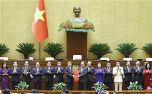 Quốc hội phê chuẩn việc bổ nhiệm Phó Thủ tướng, Bộ trưởng và thành viên khác của Chính phủ