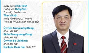 Ủy viên Bộ Chính trị, Bí thư Trung ương Đảng, Trưởng ban Tổ chức Trung ương Nguyễn Duy Ngọc
