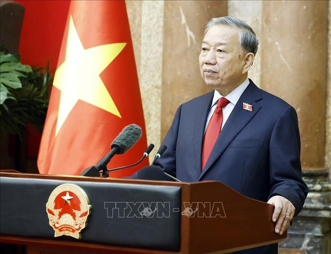 Tổng Bí thư, Chủ tịch nước Tô Lâm phát biểu chỉ đạo. Ảnh: Thống Nhất - TTXVN