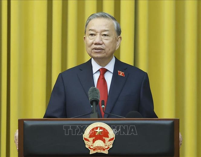 Tổng Bí thư, Chủ tịch nước Tô Lâm phát biểu chỉ đạo. Ảnh: Thống Nhất - TTXVN