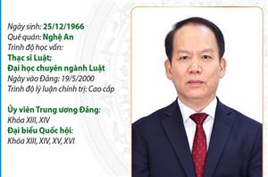 Bộ Trưởng Bộ Tư pháp Hoàng Thanh Tùng