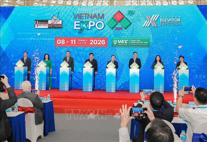 Delegates at the Vietnam Expo 2026 opening ceremony. VNA Photo: Phan Phương