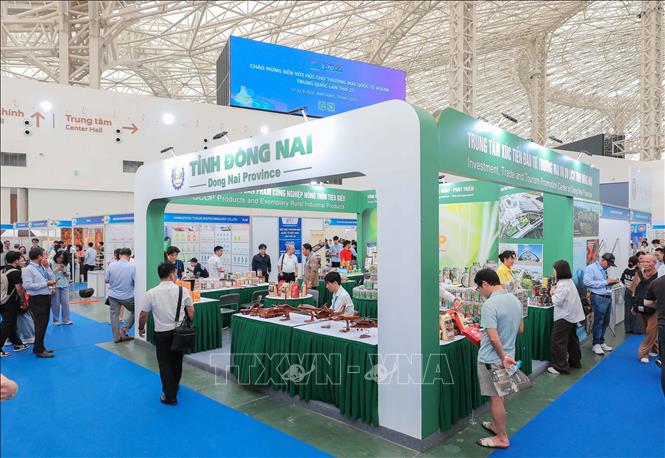 The 35th Vietnam International Trade Fair (Vietnam Expo 2026) is held from April 8 – 11 at the Vietnam Exposition Centre in Hanoi's Dong Anh commune. VNA Photo: Phan Phương