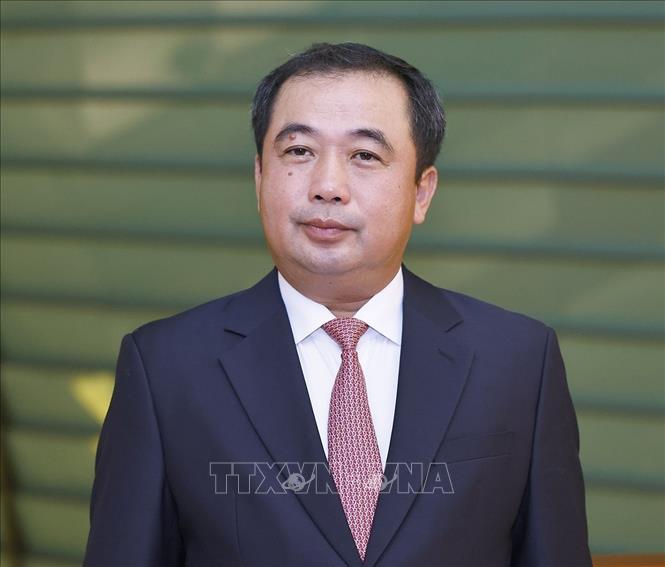 Đồng chí Trần Đức Thắng, Ủy viên Bộ Chính trị, Bí thư Thành ủy Hà Nội nhiệm kỳ 2025 - 2030. Ảnh: Doãn Tấn - TTXVN