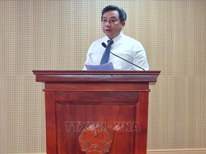 Ông Phan Toàn Thắng - Chánh Văn phòng Hội Nhà báo Việt Nam - phát biểu tại lễ phát động Giải thưởng báo chí tuyên truyền về sử dụng năng lượng tiết kiệm và hiệu quả năm 2026. Ảnh: Nguyễn Trọng Lịch- TTXVN