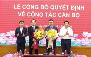 Bổ nhiệm Trợ lý, Thư ký Ủy viên Bộ Chính trị, Giám đốc Học viện Chính trị quốc gia Hồ Chí Minh