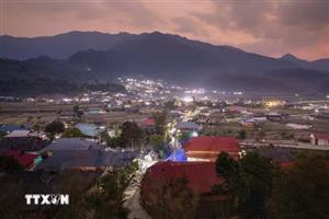 Vẻ đẹp bình yên của xã vùng cao Ngọc Chiến ở Sơn La