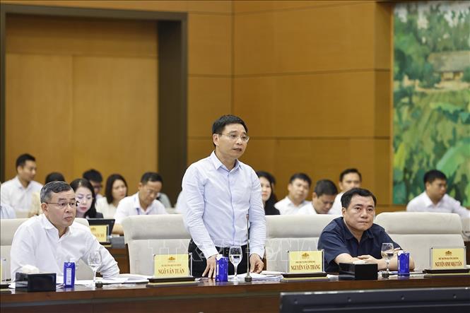 Phó Thủ tướng Chính phủ Nguyễn Văn Thắng phát biểu. Ảnh: Doãn Tấn - TTXVN