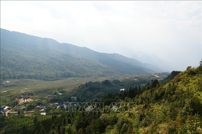 Một góc Khu du lịch Y Tý. Ảnh: Hồng Ninh - TTXVN