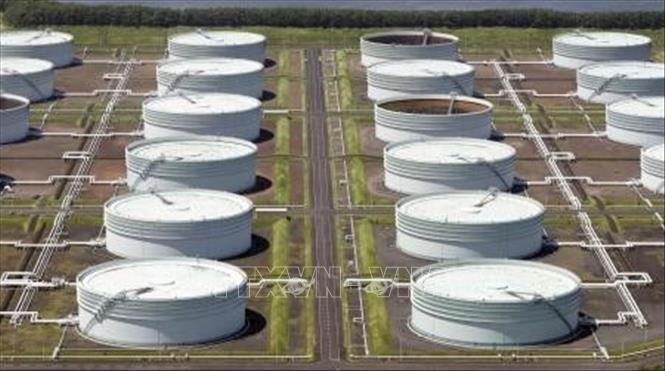 Cơ sở dự trữ dầu ở Kagoshima, Nhật Bản. Ảnh: Kyodo/TTXVN