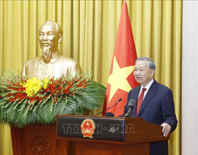 Tổng Bí thư, Chủ tịch nước Tô Lâm phát biểu chỉ đạo. Ảnh: Thống Nhất – TTXVN