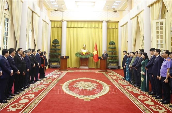 Tổng Bí thư, Chủ tịch nước Tô Lâm phát biểu chỉ đạo. Ảnh: Thống Nhất – TTXVN