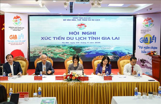 Phiên thảo luận chia sẻ kinh nghiệm, kết nối giữa cơ quan quản lý nhà nước với cộng đồng doanh nghiệp du lịch. Ảnh: Khánh Hoà - TTXVN